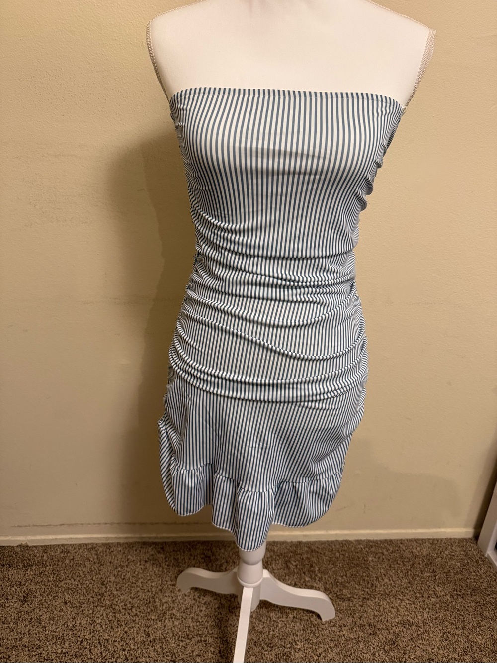 EDIKTED Gaia Gathered Mini Dress